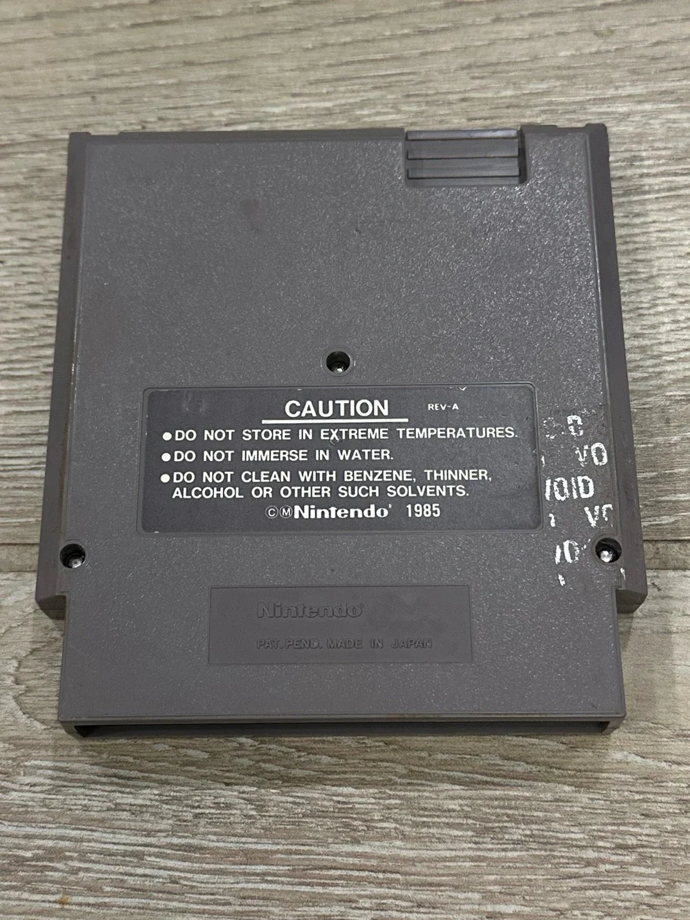 VTG 1989 Nintendo NES “Capcom Disney’s DuckTales” Game Cartridge